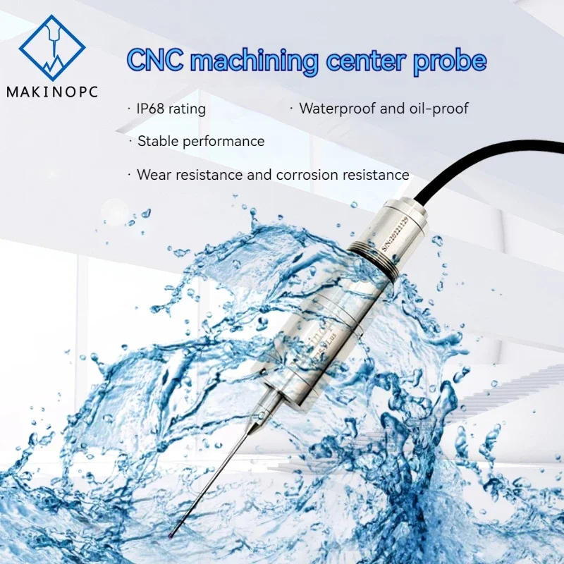MT25-Plus 304 Проводной зонд из нержавеющей стали IP68 Датчик XYZ Длина 81 мм Точность 0,001 мм с кабелем 1 м для центров обработки с ЧПУ