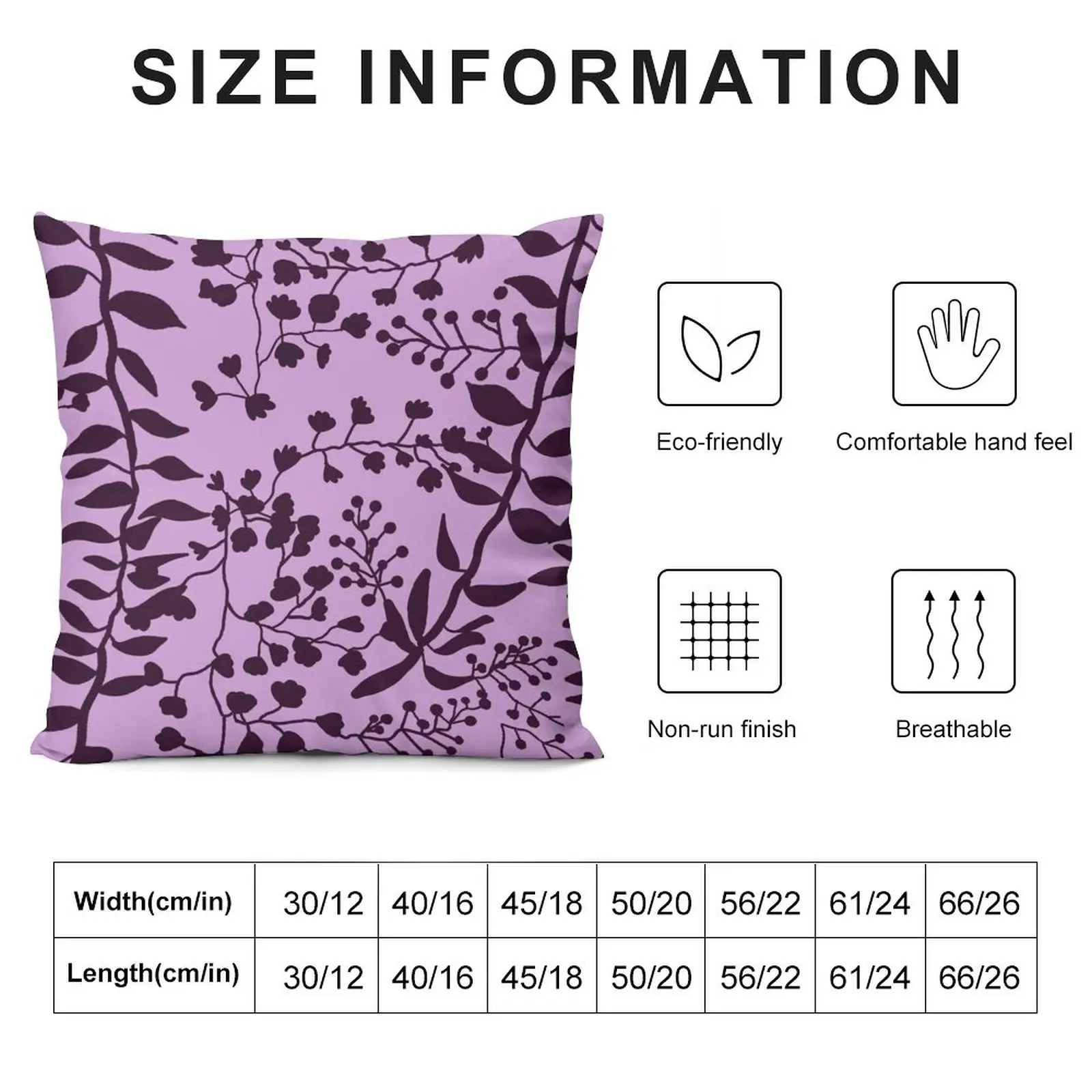 Bella Swan Lavender Freesia Throw Pillow Pillowcases Cushion Covers Sofa Marble Cushion Cover