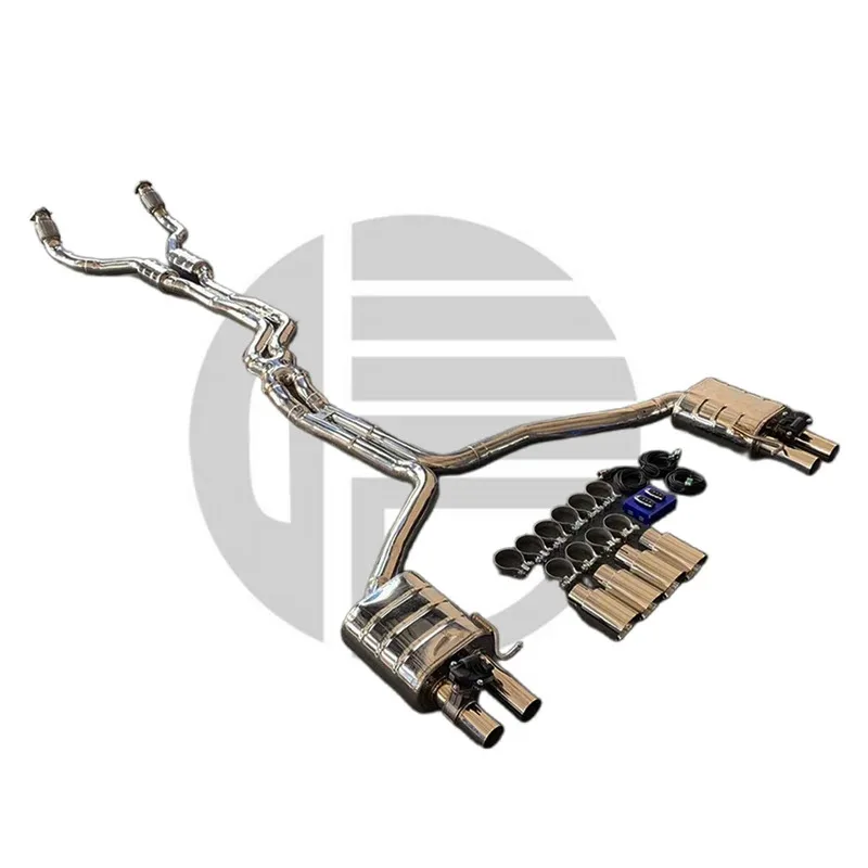 

Лидер продаж на заводе, изготовленный на заказ выхлоп Catback из нержавеющей стали для RS6/RS7 C8 4.0T 2019-2023, система глушителя выхлопных труб