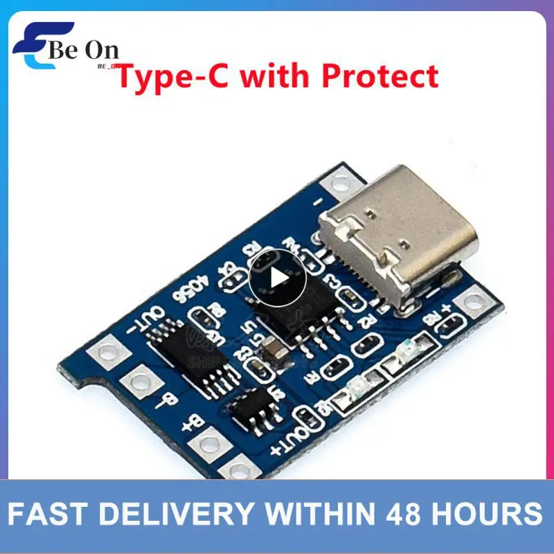 5V 1A 18650 Lithium Battery Charger Board Mini/Micro USB TYPE-C Power Charging With Protection Functions