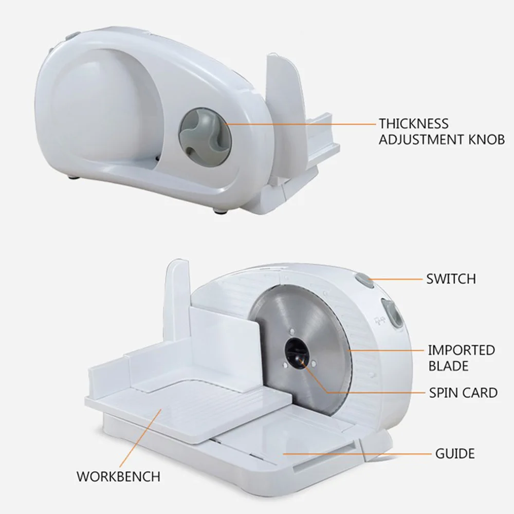 Электрическая нарезка для ягненка, бытовая миниатюрная нарезка для говядины, 220 В, с тостами и фруктами
