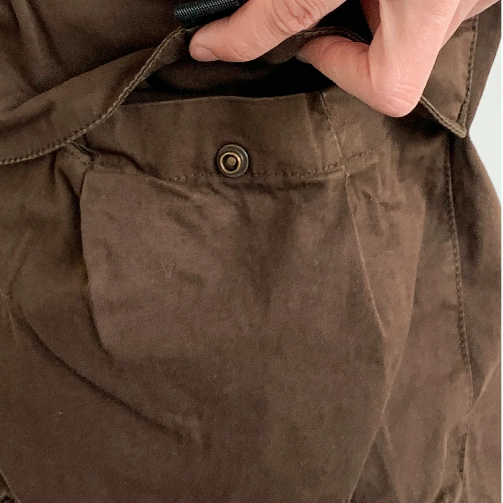 ‌Mens Japanese Streetwear Washed Cotton Cargo Shorts Summer Loose Fit Multi Pocket Outdoor Casual Mid Length Unisex Comfortable