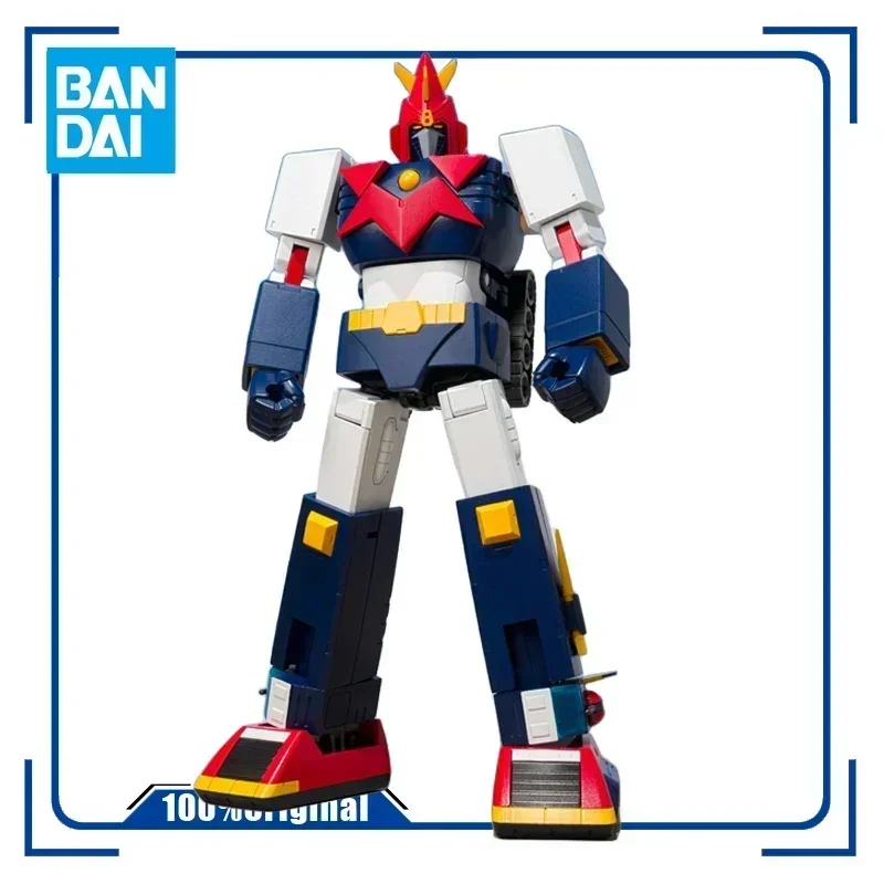 BANDAI Food Toy SMP Super Electromagnetic Machine Voltes V Combination Assembly Toy Set Movable and Transformable Figure Gift