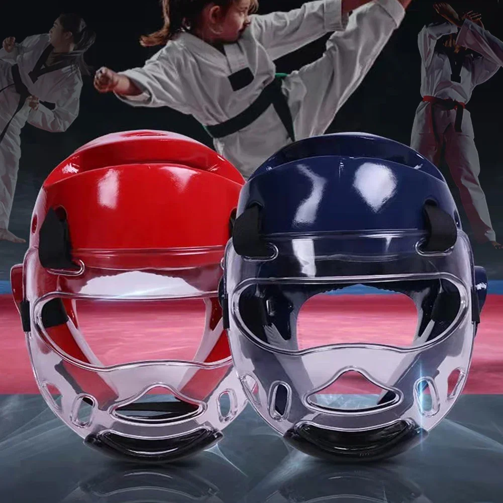 Professional Taekwondo head protector MMA Helmet Muay Thai Boxing Taekwondo Karate Guard Head WTF Kickboxing