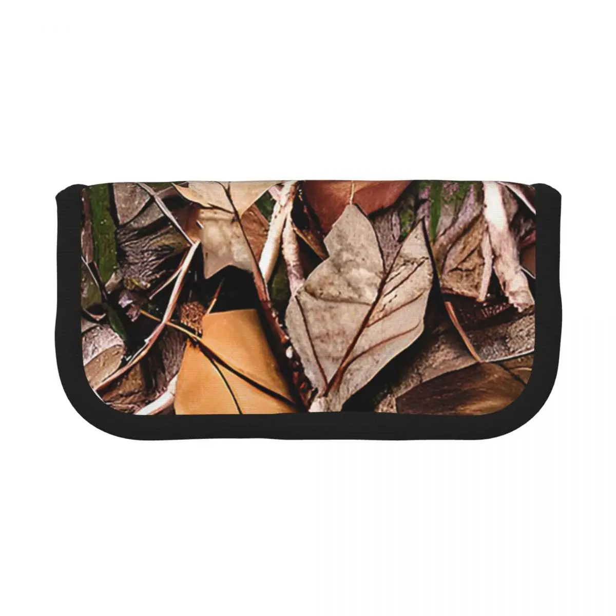 

Tree Hunting Camo Leaves Sticks And Bark Camoflouge Pencil Cases School Pen Box Pencil Bag Big Capacity Pencil Pouch Pen Holder