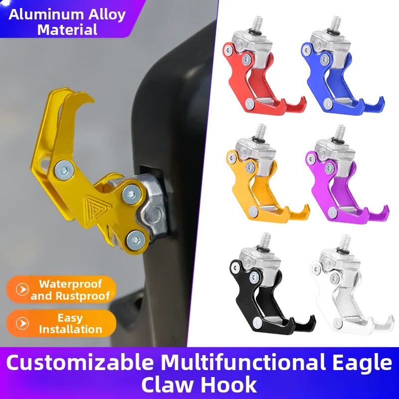 

Electric motorcycle universal hook-type battery bicycle. The front suspension component hook does not require drilling.