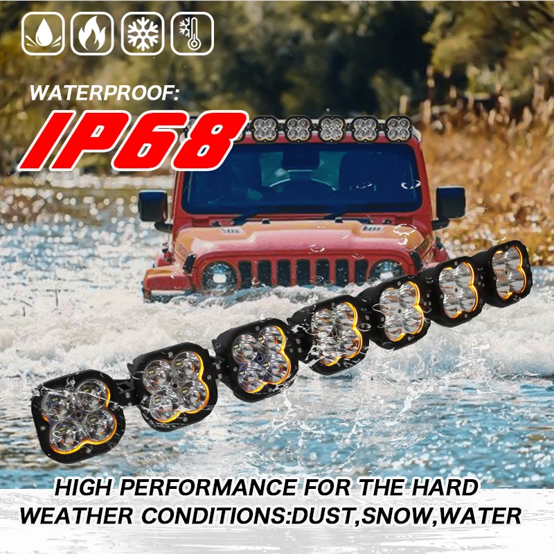 42 Inch 560W LED Light Bar White Spot Beam with DRL IP68 Waterproof Off Road Driving Light for 4x4 Jee=p Wrangler