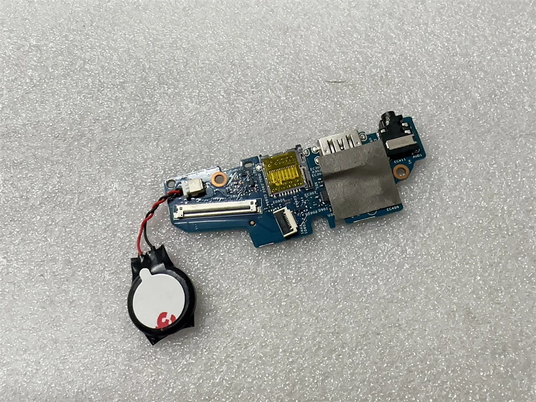 FOR DELL Inspiron 5410 5415 7415 2-in-1 built-in SD card reader, audio USB board, switch button board 0WMVMV