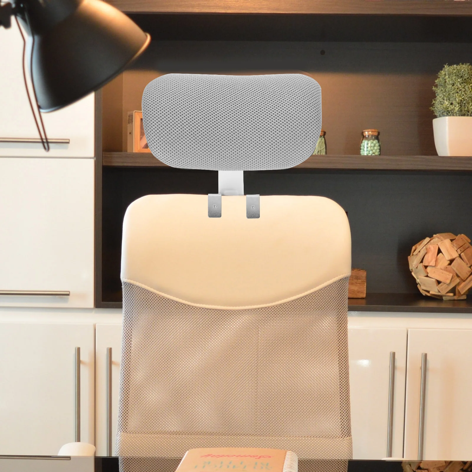 Recliner Computer Chair Head Office Cushion Pillow Universal Adjustable Headrest Neck Protection White Pillows Supply Work