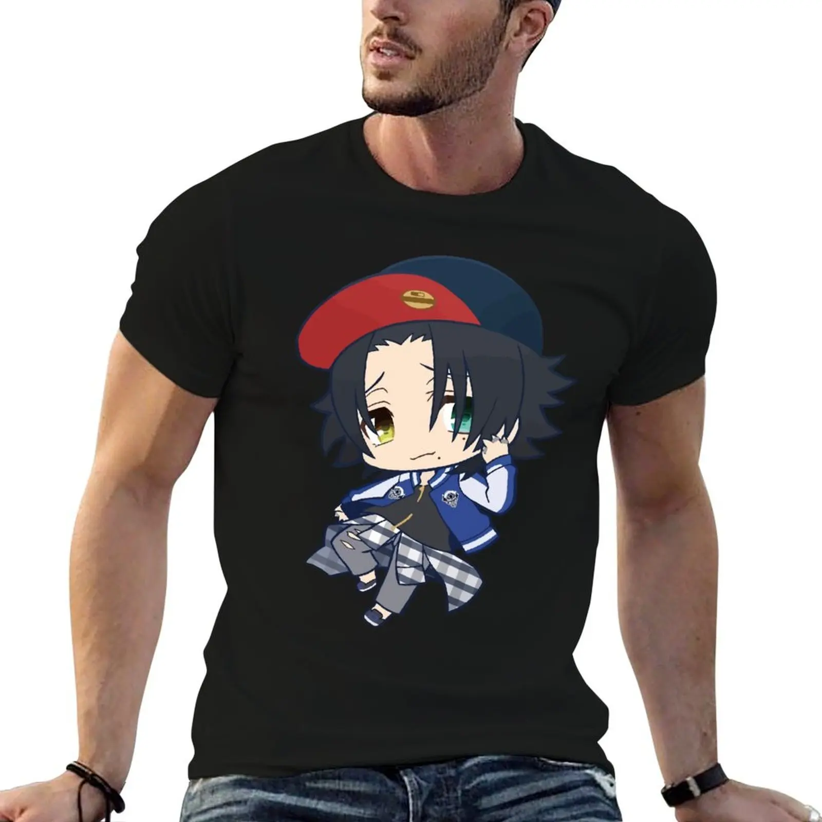 

t Chibi man brand shirts T-Shirt graphic (Hypmic) shirts luxury quality high t vintage man for Jiro