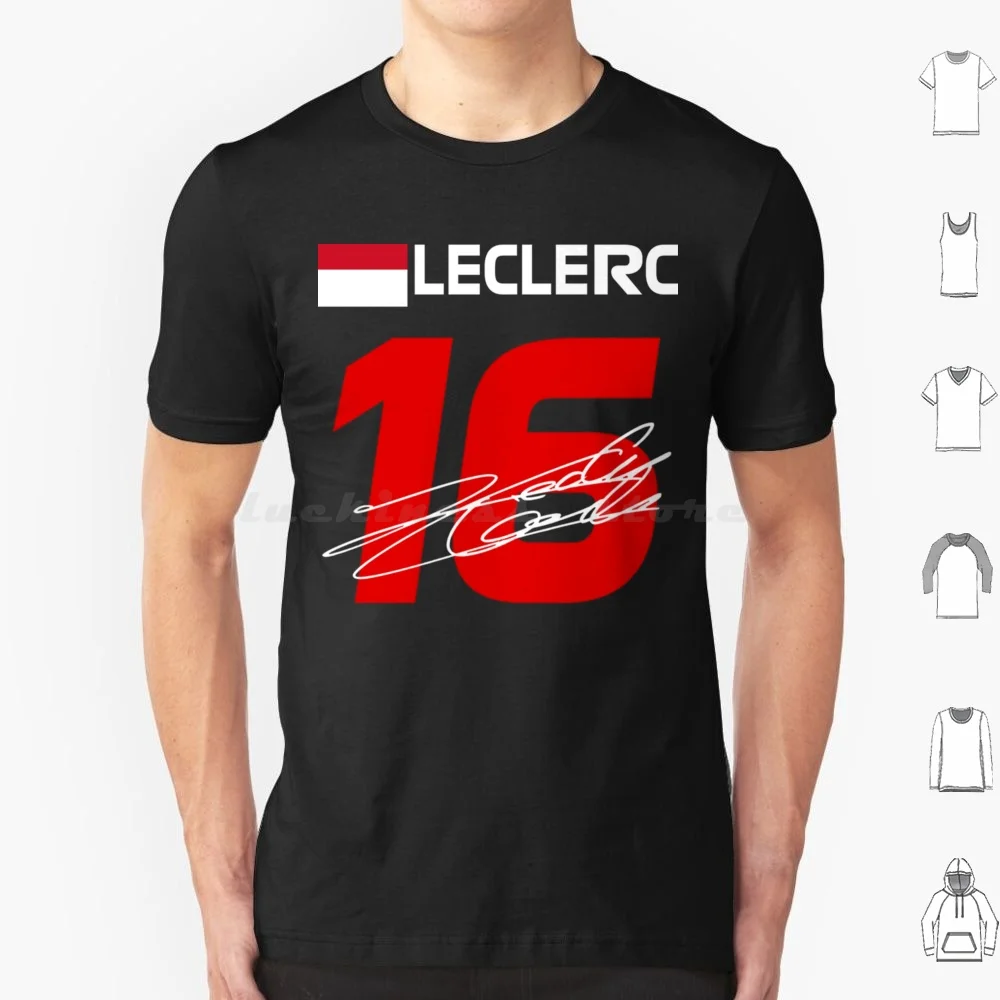 Leclerc 16 2022 T Shirt Men Women Kids 6xl Leclerc Leclerc Racing Grand Prix Monaco Motorsport Driver Vettel Formula Car Monza