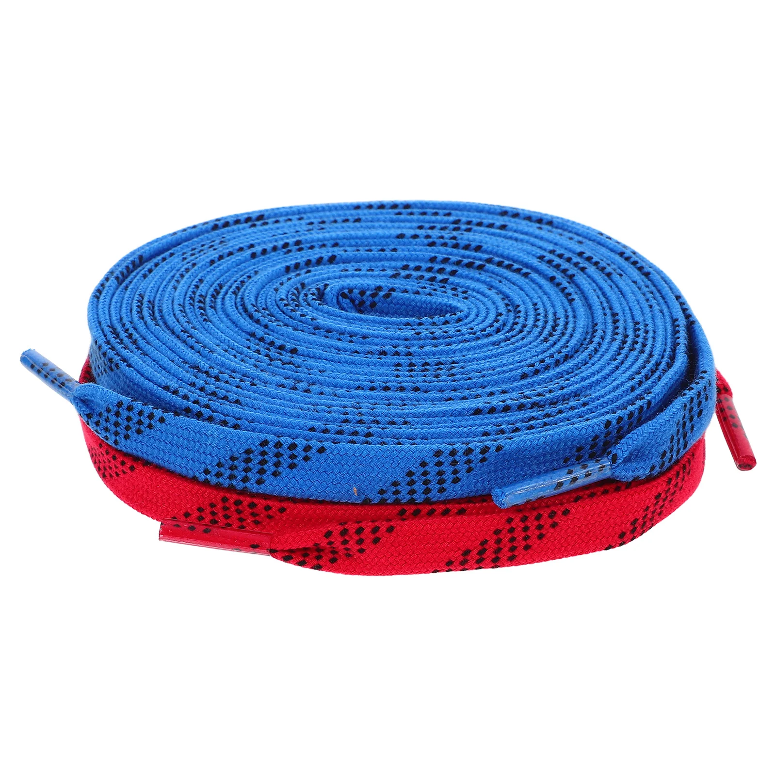 

2Pairs Ice Hockey Shoelaces Flat Colored Fashionable Laces for Figure Skates Roller Skates Sneakers Sport Shoes