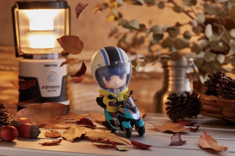 Max Factory Nendoroid #1865 Rin Shima Yuru Camp Tricycle Ver Q Version Action Figure Anime Model Desktop Display Ornament