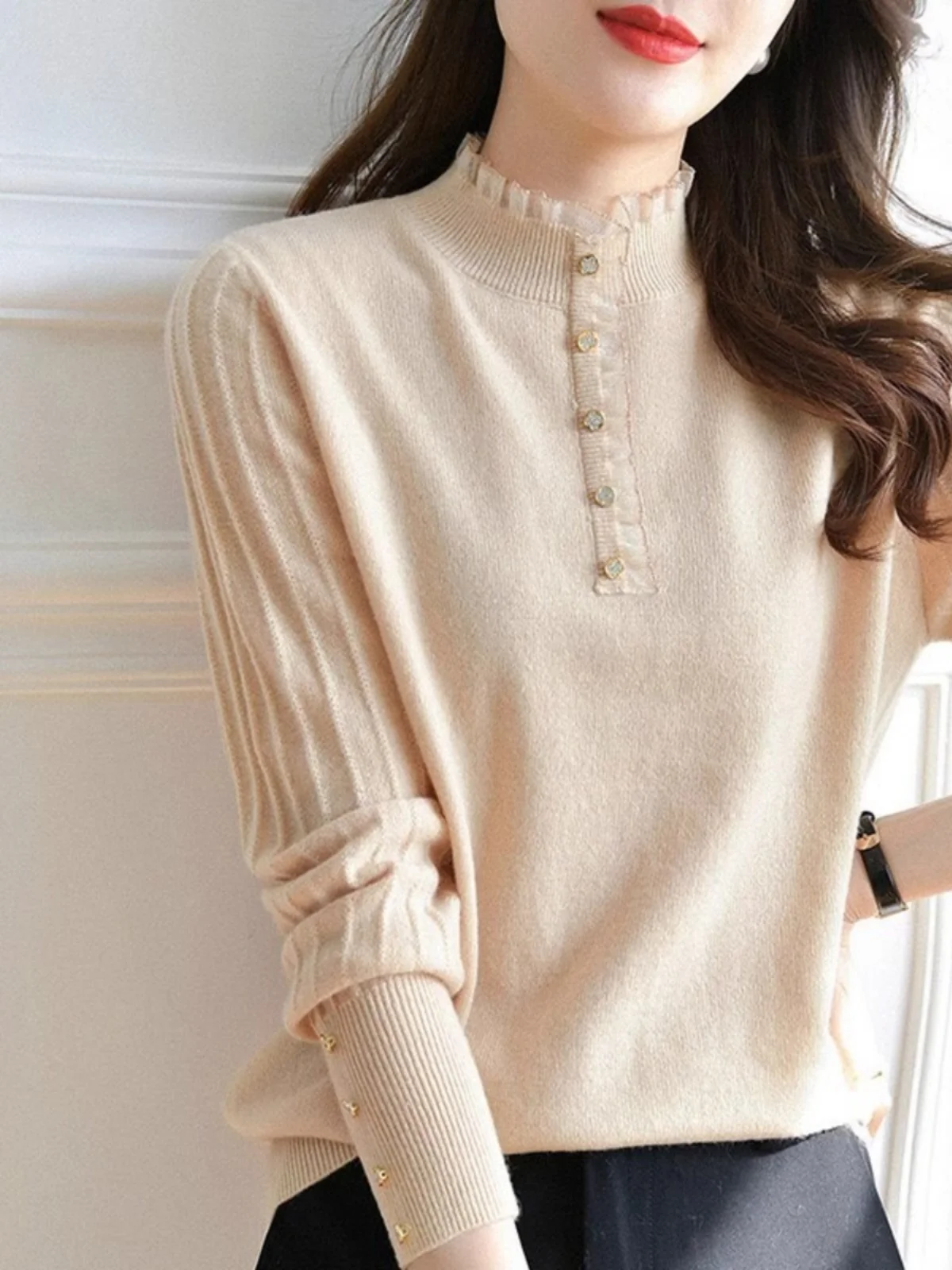 

Женская футболка Long Sve Base irt, осенняя модная внутренняя одежда, гардероб для мамы, профессиональное полиэфирное волокно, круглая длина Ne ort