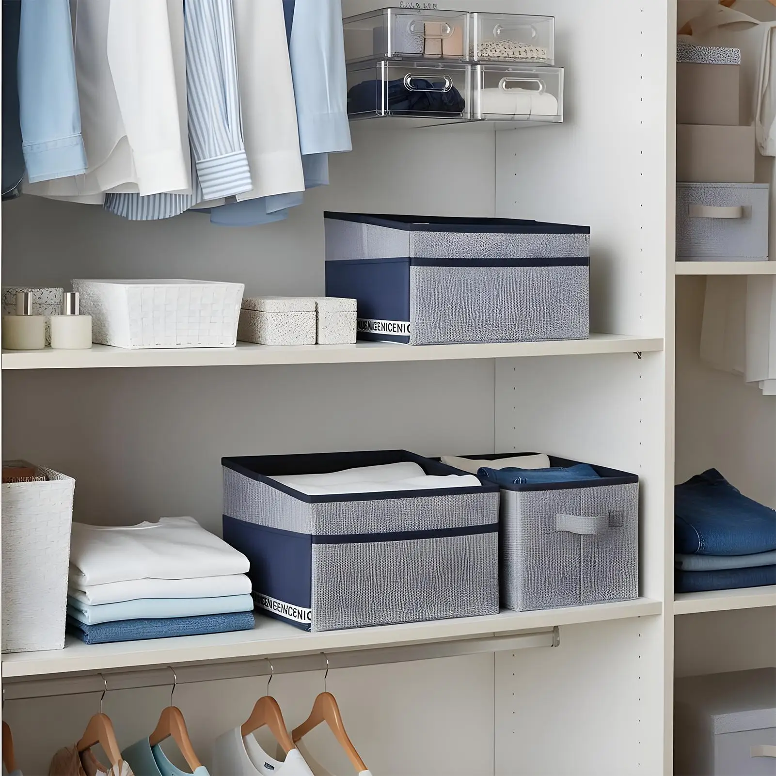 

Trunk Organizer Foldable Box Container Vehicle Storage Box For Car SUV Auto Travel Office Document Grocery Moving Backseat Seat