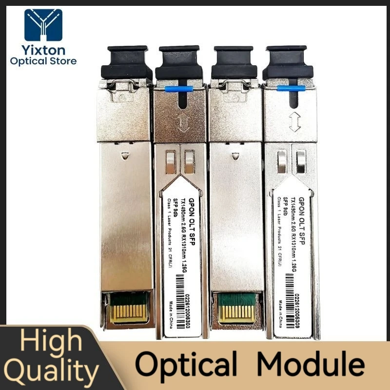 GPON OLT SFP Module Compatible with ZTE Huawei Fiberhome TX 1490nm RX 1310nm 2.5G 1.25G 9dB Class 1 Laser FTTH optical sfp