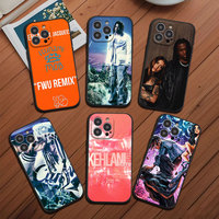 Rapper Jordan Adetunji Phone Case for iPhone 12 11 13 14 15 16 Max Pro Plus Black Soft Silicone shell