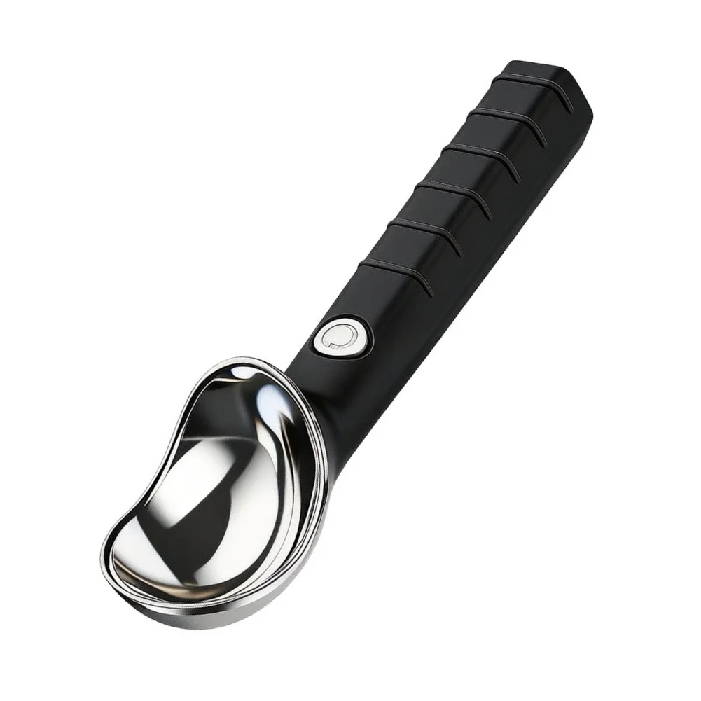 Heated Spoon for Ice Cream Gelato Sorbet Electric Rechargeable Tool with Precise Temperature Control for Consistent Scooping