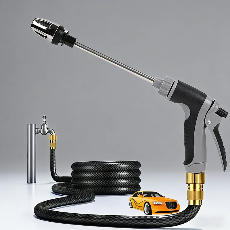 Water Spray Gun High Pressure Car Washer High Quality Garden Hose Nozzle Sprinker Foam Water Gun Garden Irrigation Clean Machine