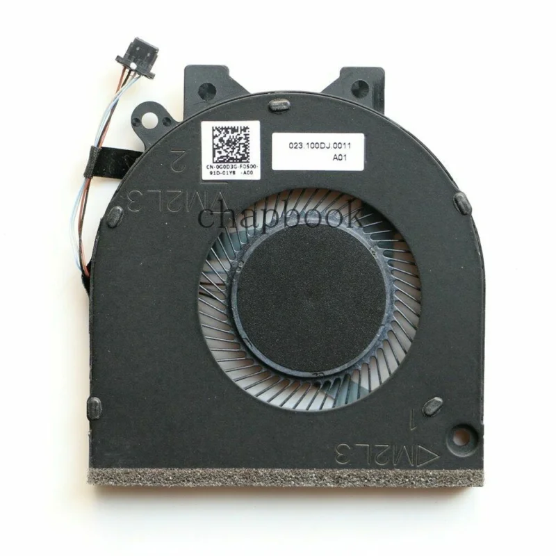 Genuine for Dell Vostro 14 5481P92G001 Laptop CN-0G0D3G CPU Cooling Fan