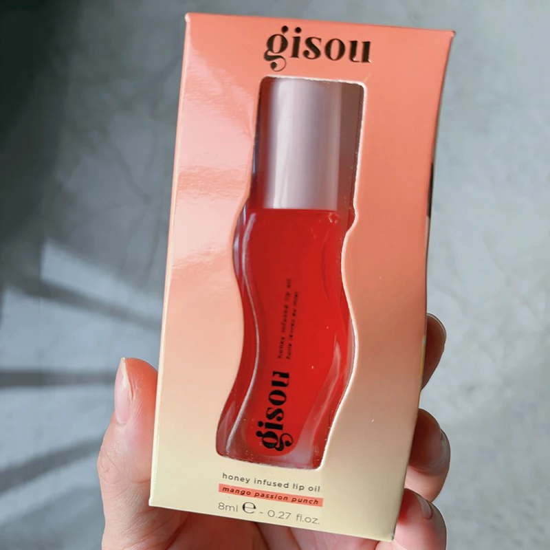 Gisou Watermeloen Aardbei Essentie Lipolie Lipstick Langdurig Hydraterend Vermindert Lippenlijntjes Vloeibare Glans Make-up Lippenverzorging