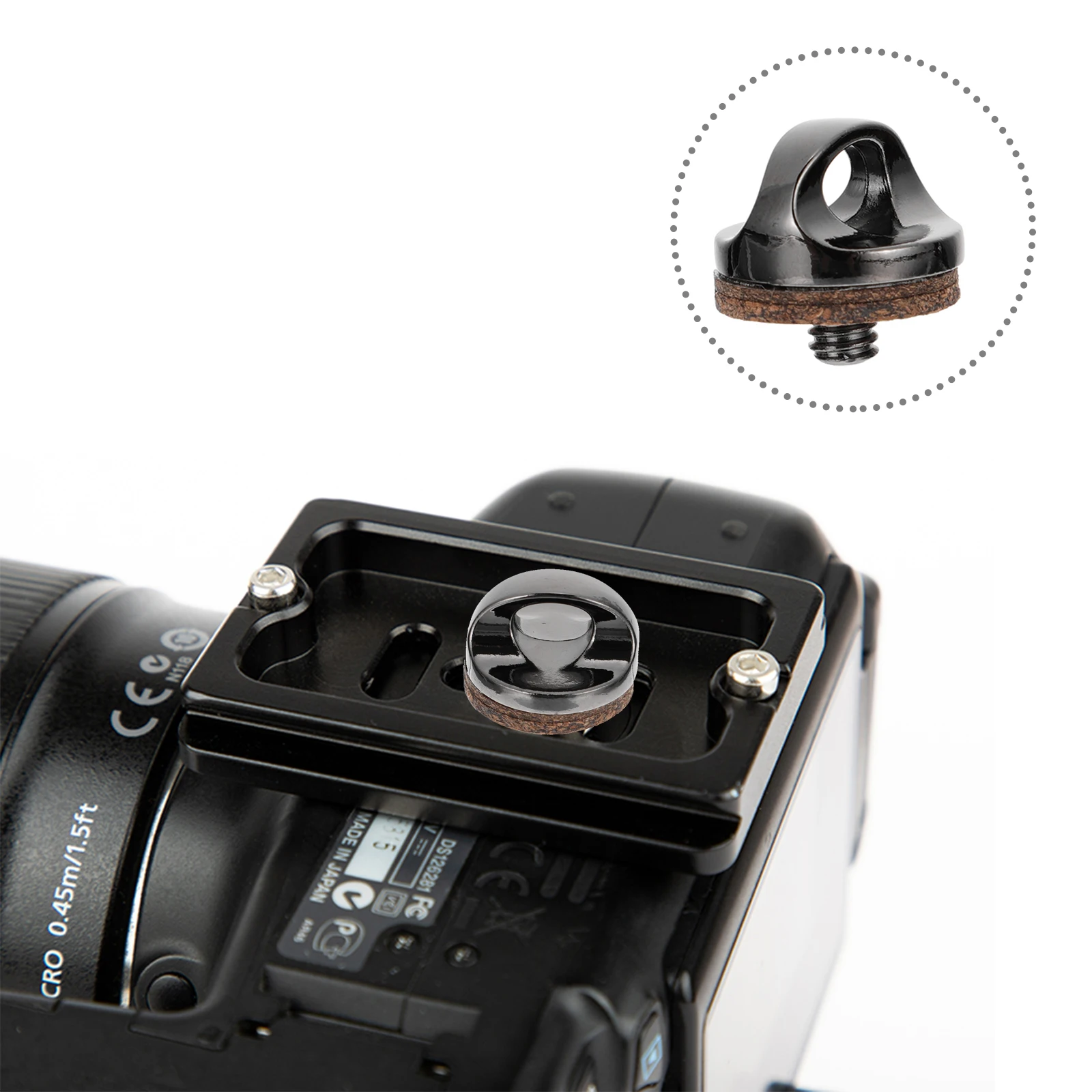 

4pcs Camera Strap Accessories Zinc Alloy Wrist Screw Camera Neck Strap Screw Holder Neck Holder Photography Gifts