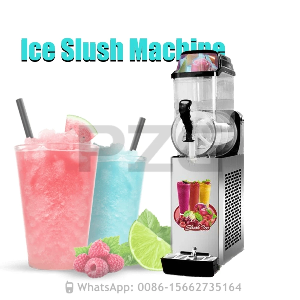 

Single Jar Smoothie Daiquiri Slash Margarita Slushie Machine Granita Ice Puppy Frozen Drink Slush Machine 1 2 3 Tanks Maker