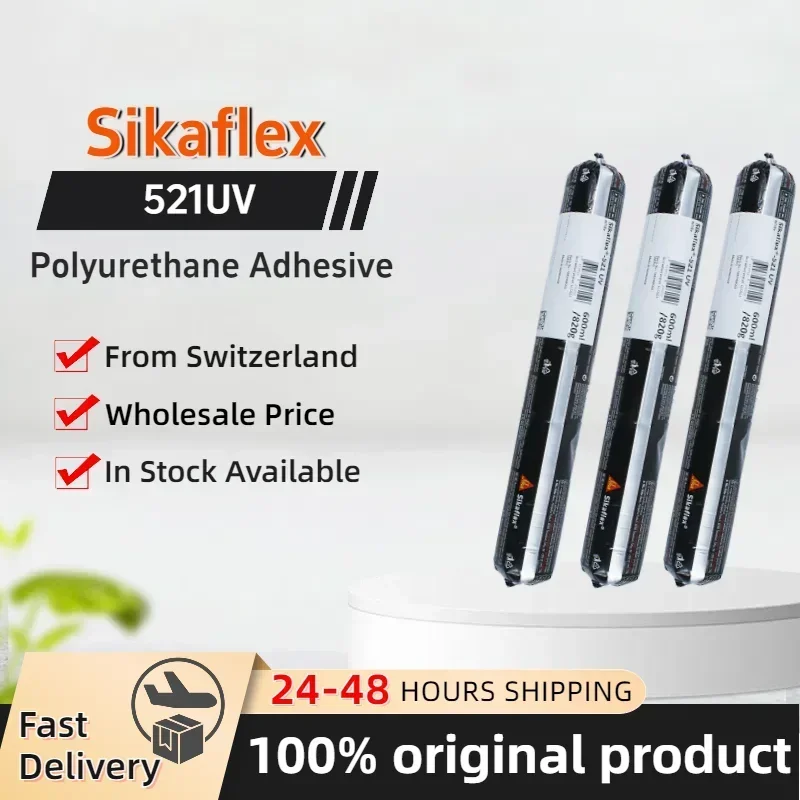 Sika Sikaflex 521 600ML Sellador adhesivo de polímero impermeable resistente a los rayos UV para unión al aire libre - Producto original