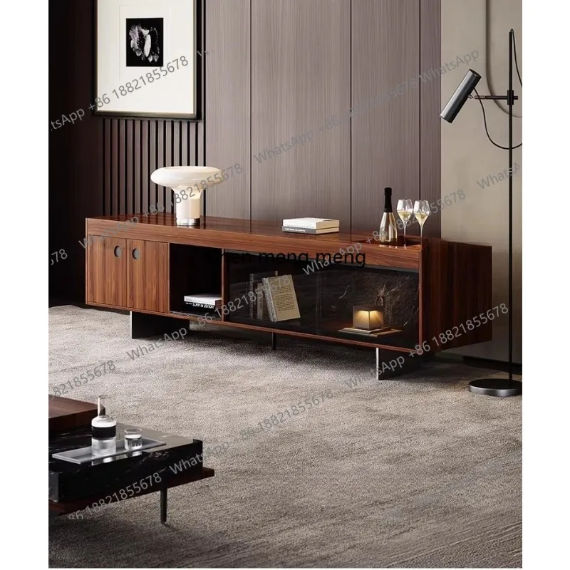 TV cabinet, minimalist, new light luxury high-end bedroom storage locker