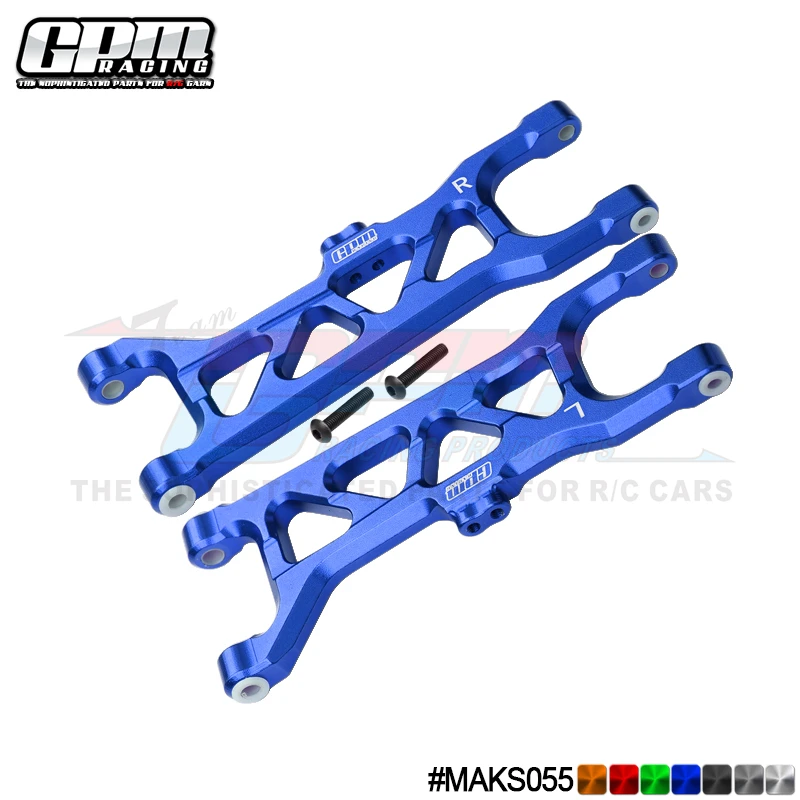 

GPM Aluminum Front Lower Arms For ARRMA 1/10 Kraton 4X4 4S BLX ARA102690