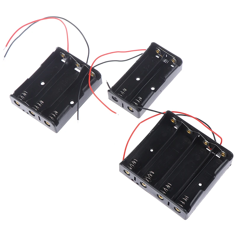 【B】1PC Li-ion Plastic Battery Storage Case Cover Holder For 2/3/4x3.7V 18650 DIY