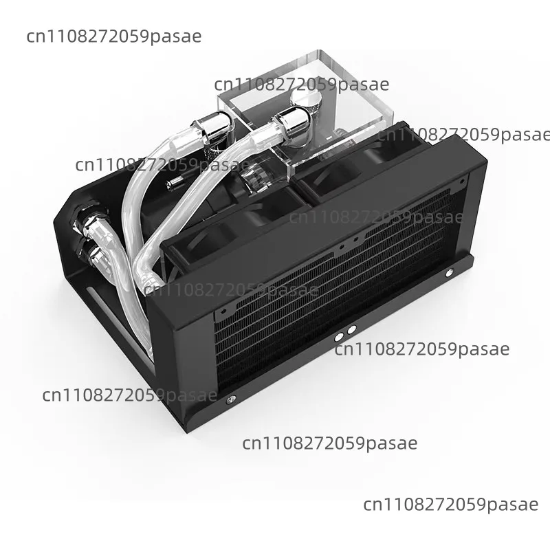 Industrial water cooling module SLMZ-V-S dual fan increases the voltage of the water tank by 12V/24V