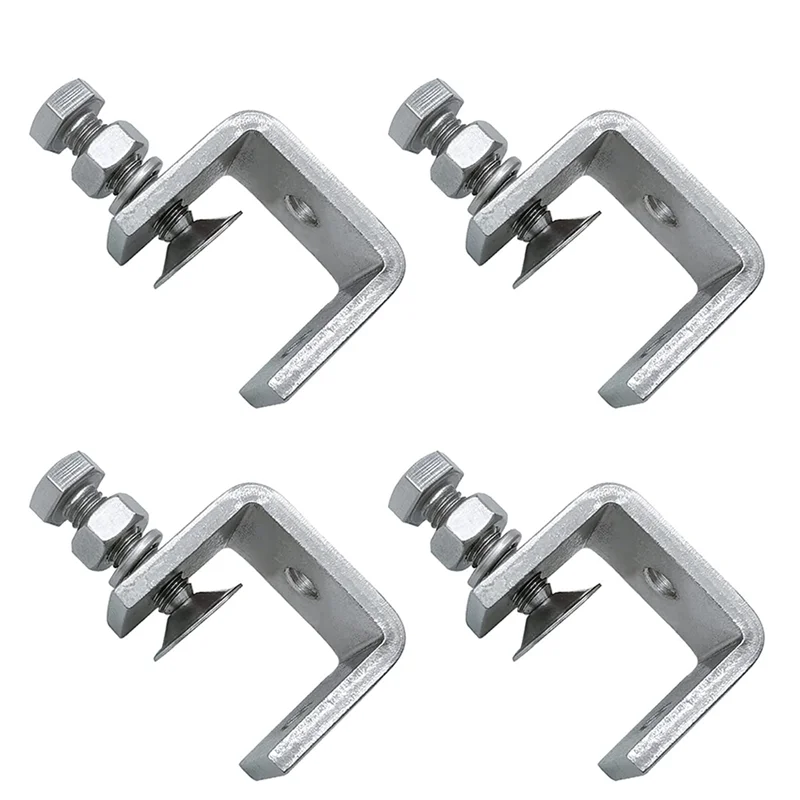 

B28C-20PCS 16-25Mm Heavy Duty Woodworking Clamp Set 304 Stainless Steel C Clamp Tiger Clamp Tools For Welding/Carpenter