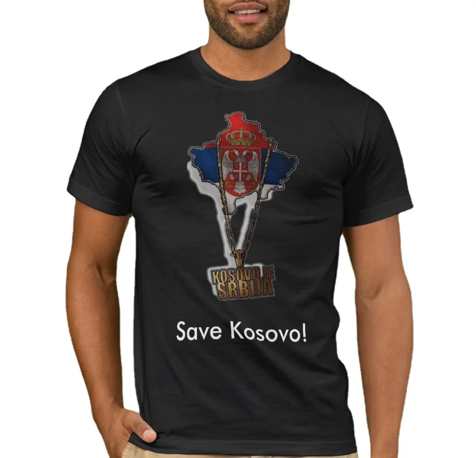 Keep Kosovo Part of Serbia, Kosovo Is Serbia Support Movement T-Shirt. Summer Cotton Short Sleeve O-Neck Mens T Shirt New S-3XL