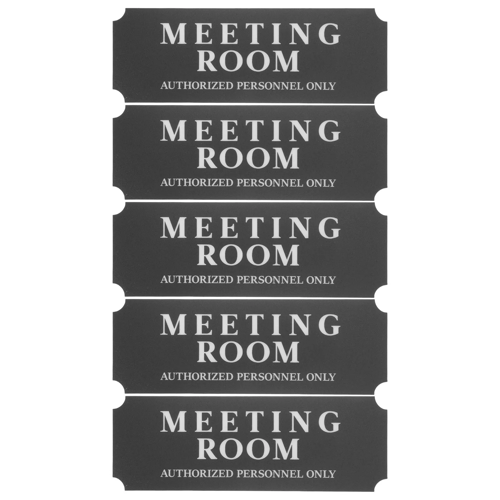 

5Pcs Meeting Room Sticker Label Self-Adhesive Conference Room Sign Waterproof Easy Peel Stick High Visibility Office Business