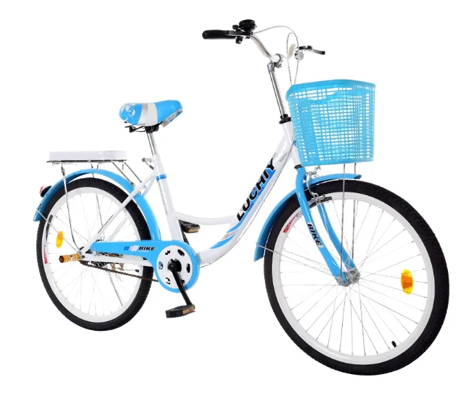 Lightweight Single Speed Adult City Bike 24