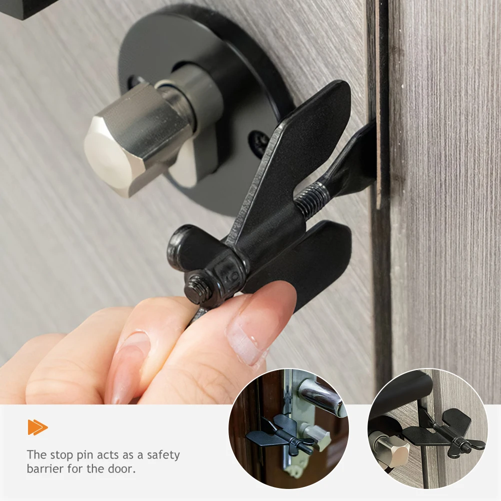 

Портативный дверной блокиратор, устройства безопасности из нержавеющей стали для путешественников отелей, домашний защитный замок, дверной стопор, фурнитура
