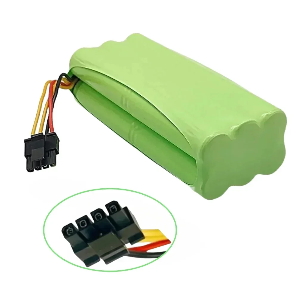 14.4V 2500mAh Ni-MH 14.4 V AA Ni-MH Bbattery for X600 ZN605 ZN606 ZN609 and Robot Sweeping Robot Batteries