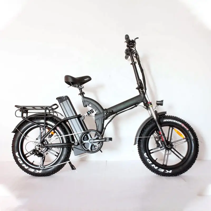 

Aluminium Alloy 20 Inch 48v 750w Rear Suspension Electric Folding Bike