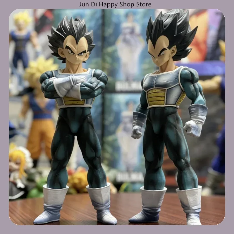

28 см Dragon Ball Vegeta руки вниз/скрещенные руки стоячая поза аниме фигурка модель статуя украшение для рабочего стола
