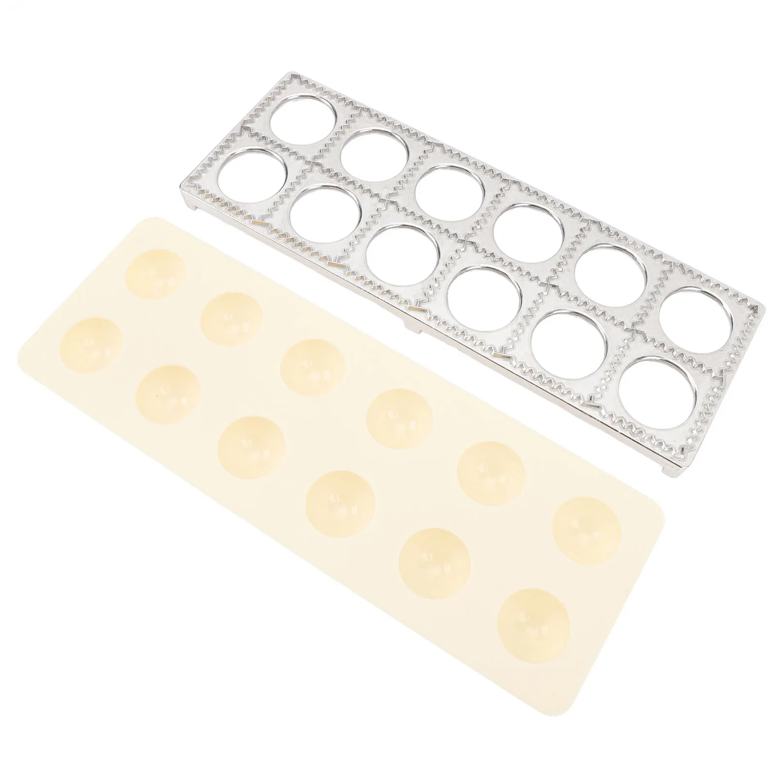 

Пресс для равиоли из алюминиевого сплава с деревянной скалка, инструмент для изготовления пельменей для кухни, ресторана, семейного использования