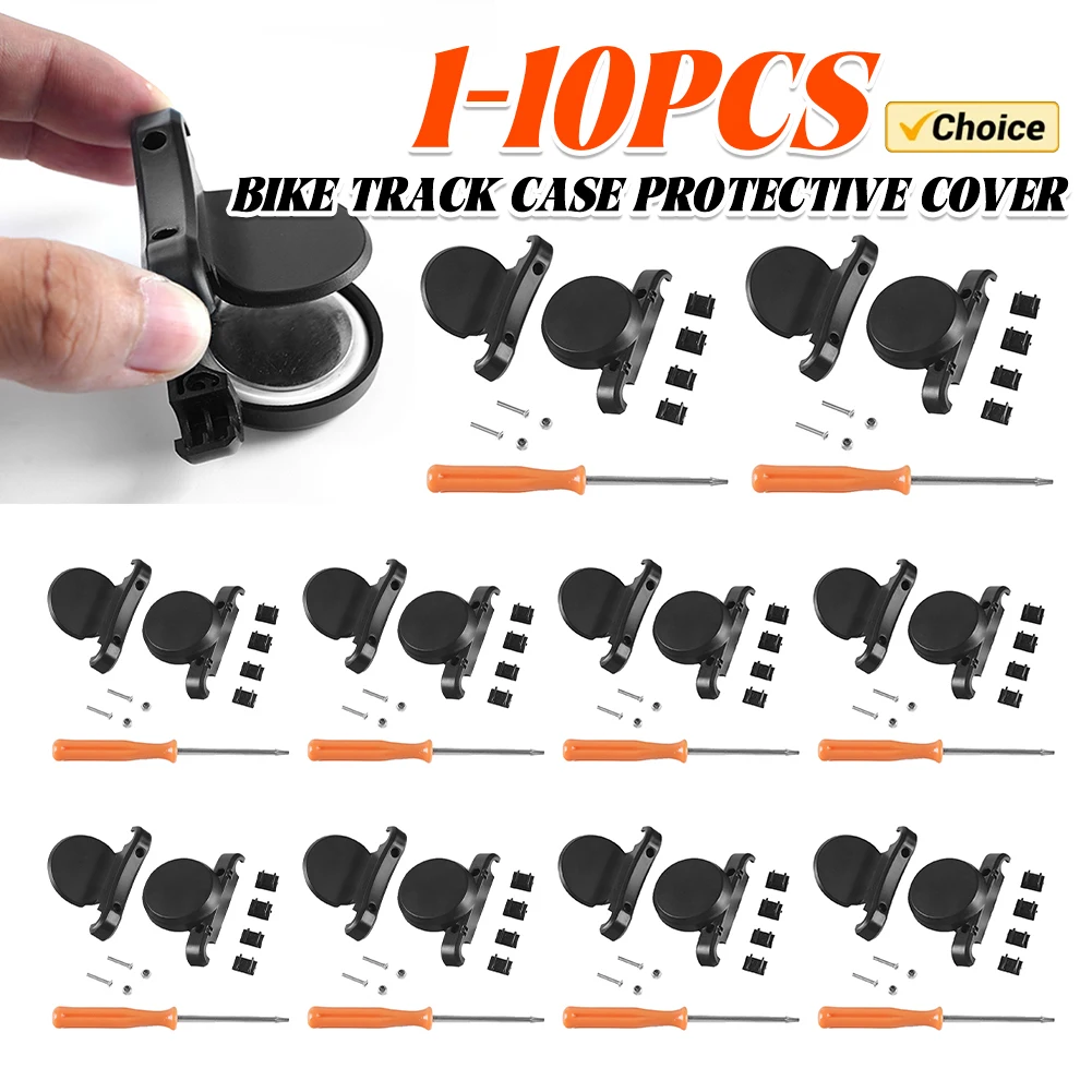 

Bike GPS Tracker Protective Cover Hidden Bicycle Mount Protect Slelf Anti-Theft Bike Tracker Accessories for Airtag Saddle Mount