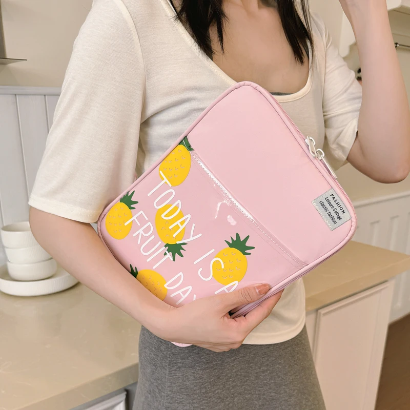 11/13inch Fruit Print Scratch Sleeve Lightweight Carry Bag Protective Pouch