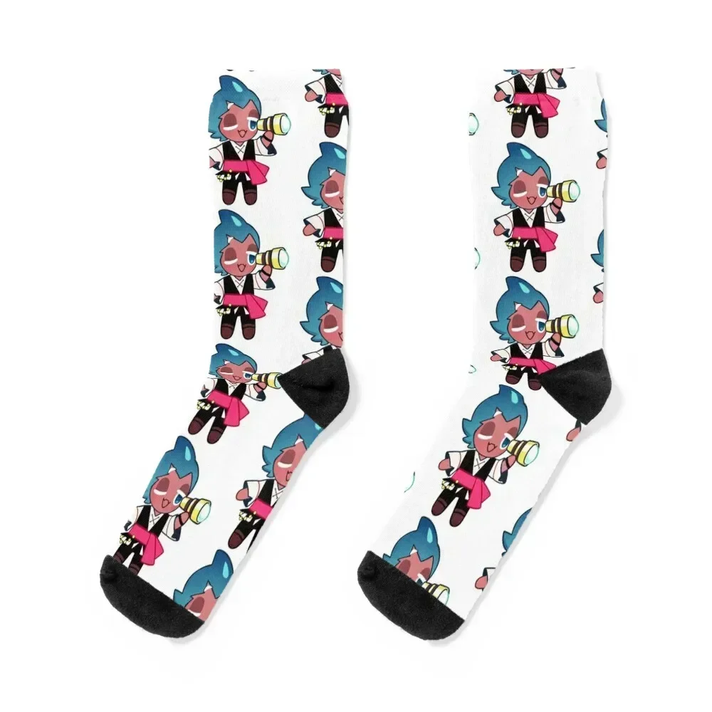 

Sorbet Shark Cookie Socks Non-slip gifts warm winter anime Man Socks Women's