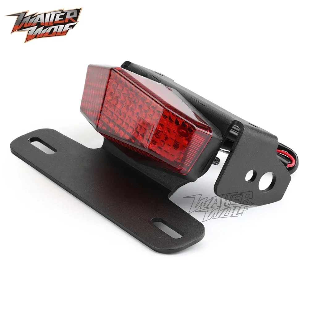 For SUZUKI DRZ400 DRZ 400 SM E S 2000-2024 License Plate Holder Fender Eliminator Motorcycle Brake Light Number Frame DRZ400SM