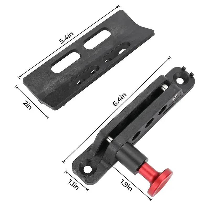 Superior-2X Quick Release Fire-Extinguisher Mount Bracket Adjustable Bar For ATV UTV Extinguisher Holder Compatible With RZR 800 - view 3