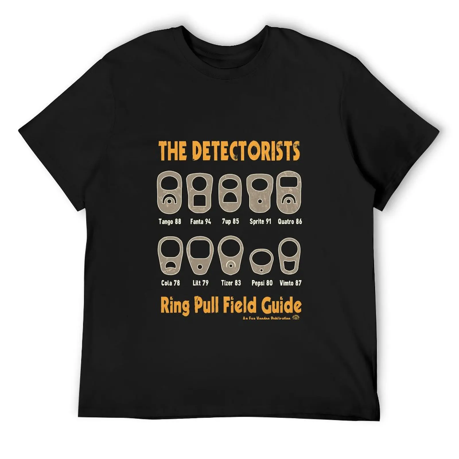 Detectorists Ring Pull Field Guide Vintage Edition Eye Voodoo T-Shirt for a boy shirts graphic compression shirt men