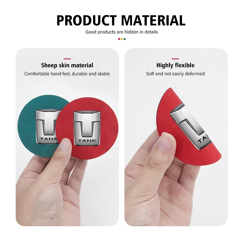 2pcs Car Coaster Drink Bottle Holder Anti-slip Mat Water Cup Pad For TANK Great Wall GWM WEY TANK 300 500 Tank300 Tank500