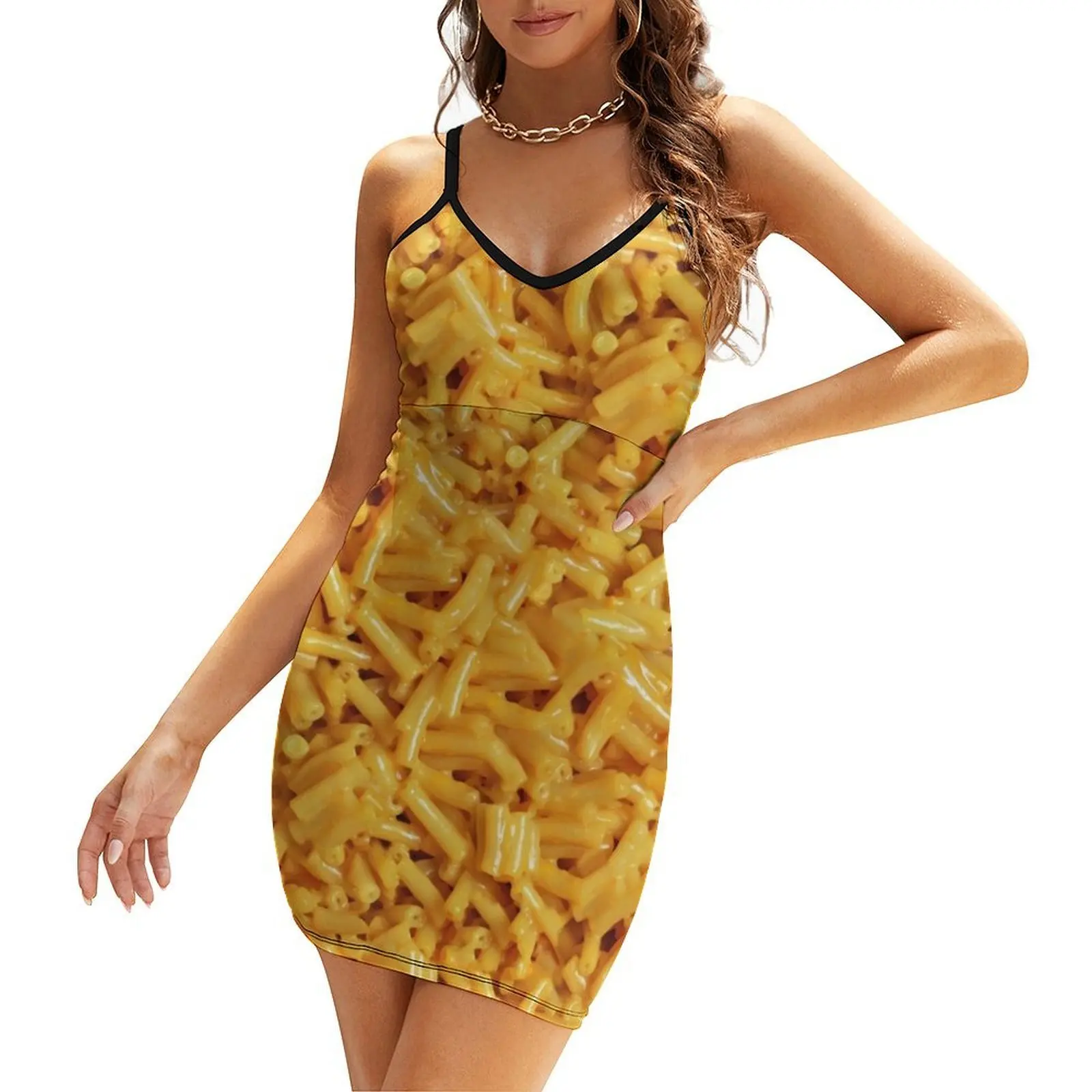 

Mac and Cheese Sling Dress summer dresses women 2025 elegant women's sets Cocktail of dresses dresses for women 2025