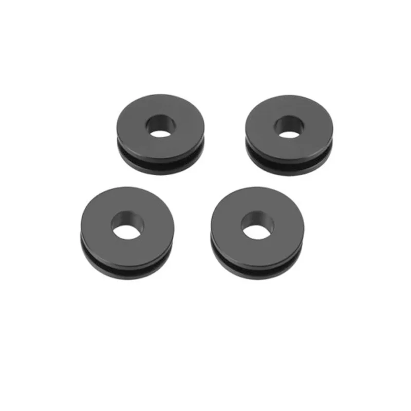 

Motorcycle Windshield Mounting Bushing Grommets POM Plastic Black Accessories For Harley Heritage Softail FLSTC Road King